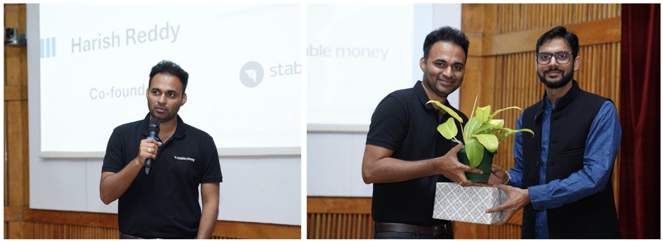 Harish Reddy, Co-Founder of Stable Money, delivered a guest lecture on 19th January 2025, as part of the Wealth Management and Personal Financial Planning course, offered by Professor Nitin Vishen, from the Finance & Accounting area.